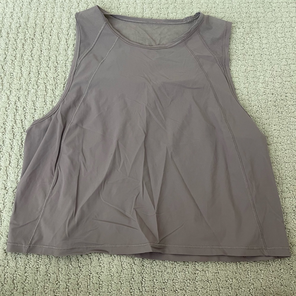 Lululemon cropped tank top